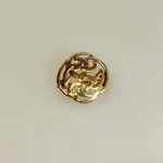 Viking Broche i Bronze - Keltisk Flet Evigheden, bronze, gylden, ægte, vikingesmykker, smykke, bronzebroche, aser, museums, museumssmykker, kopi, danefæ, aser, nordisk, mytologi, gamle, guder, fund, kopi, originale, kopismykker, vikingekopi, biti, ribe,