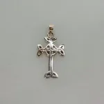 Vedhæng i Sølv Lendalfoot Kors Lille, kd, 98369, evighed, uendelighed, kors, sølvkors, vikingekors, vikinger, vikingetid, keltertid, keltisk mønster, fund, sølvkors, sølvvedhæng, ægte, original, oprindelig, gammelt, kopi, kopismykke, museumssmykke, ribe, biti