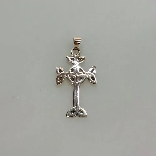 Vedhæng i Sølv Lendalfoot Kors Lille, kd, 98369, evighed, uendelighed, kors, sølvkors, vikingekors, vikinger, vikingetid, keltertid, keltisk mønster, fund, sølvkors, sølvvedhæng, ægte, original, oprindelig, gammelt, kopi, kopismykke, museumssmykke, ribe, biti