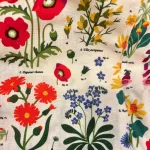 Forklæde i Bomuld med Tryk - Vilde Blomster, grøftekant, bio, miljø, blomster, natur, vild med vilje, biodiversitet, insekter, praktisk, flot, nyttigt, gave, gaveide, frisk, farveglad, bomuld, bæredygtigt, genanvendt, miljøvenlig, apron, rex, london,