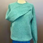 Harley of Scotland - Lambswool Pullover Uni Turkis, azure, hummingbird, soft, lambswool, uld, ren, let, tynd, indendørs, herretrøje, herre, mænd, strik, pullover, striktrje, ulden, uldtrøje, sweater, unisex, lang, cool, klassisk, skotsk, skotland, kvalitet, lækker, holdbar, tidsløs, tidløs, bæredygtig, ren, naturmaterialer, klædelig, under, en blazer, rund hals, fintstrikket, luksus, behagelig, varm, lun, smart, biti, ribe