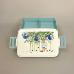 Madkasse - Dobbelt med Klemmer Putte i Blåbærskoven, bærfolket, drenge piger, voksne, drengemadkasse, pigemadkasse, mumitroldene, mumimor, mumifar, mumihuset, mumidalen, tove jansson, skole, børnehave, job, arbejde, frikost, madkasse, rummelig, miljørigtig, madpakke, medbragt, middagspausen, biti, ribe