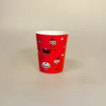 Mumi Kop - Lille My Rød , kop, krus, bæger, drikkebæger, melamin, plast, sød, rød, lille my, børnekop, børnekrus, fødevaregodkendt, uden skadelige stoffer, praktisk, til børn, mumi, mumitroldene, tove jannsson, kage, fødselsdag, festlig, rätt start, biti, ribe, gave, gaveide, barnedåb, baby, shower
