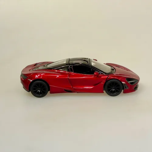 Modelbil Mclaren 720S Racer Rød, spider, formel 1, formel one, tacer, butterfly, døre, gti, old timer, old school, cool, hurtig, racer, racerbil, sportsvogn, benzin, fast car, modelbil, samler, mekaniker, kørekort, 18 år, symbolsk gave, gaveide, tillykke, drengerøv, drengebil, kontor, ungdom, biti, ribe, legendarisk, flot, sej, racerkører, le mans,