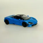 Modelbil Mclaren 720S Racer Turkis, metallic, spider, formel 1, formel one, tacer, butterfly, døre, gti, old timer, old school, cool, hurtig, racer, racerbil, sportsvogn, benzin, fast car, modelbil, samler, mekaniker, kørekort, 18 år, symbolsk gave, gaveide, tillykke, drengerøv, drengebil, kontor, ungdom, biti, ribe, legendarisk, flot, sej, racerkører, le mans,
