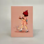 Postkort Pakke - Belle & Boo Serie, Belle and boo, uk, engelsk, design, yndigt, poetisk, søde, kære, fine, børn, fødselsdagskort, til, børnefødselsdag, barnedåb, dåbskort, dåbshilsnen, lykønsknng, postkort, til og fra, pastelfarver, akvarel, biti, kort, lækker, kvalitet, gave, elefant, kæledyr, kanin, børneunivers, eventyr, leg, børneliv, bedste ven, kammerater