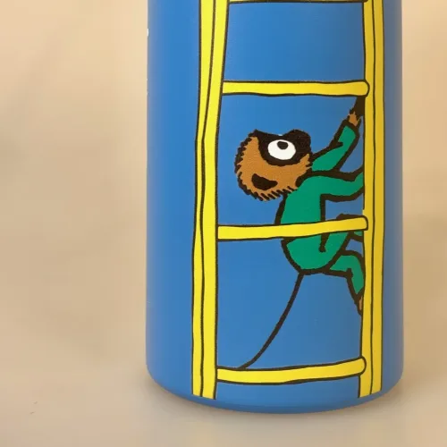 Termoflaske - Pippi Langstrømpe Blå, metal, metalflaske, termokande, kolde, varme, smart, lækker, blå, kvalitet, pippi, motion, træning, kaffe, te, vand, pendler, skole, job, udflugt, togturen, pippi100, pippi ting, gave, gaveide, konfirmation, praktisk, smart, cykeltur, gear, udstyr, dreng, drenge, piger, voksne, børn, flot, sjov, herlig, humoristisk, særlig, speciel, svensk, biti, ribe,