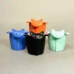 Tesi - Te si til krus - Kat Orange Rød, Tesi - Te si til Krus - Kat Sort, Tesi - Te si til Krus - Kat Grøn, Tesi - Te si til Krus - Kat Blå, katteting, kattetesi, koziol, miaou, tee, sieb, tedrikker, morgente, løs te, urtete, grøn te, sød, sjov, gaveide, smart, biti, ribe, aften te, afteroon, tea, eftermiddags, tea, lover, personlig, krus, kop,