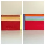 Unika Kortetui i Læder - Flerfarvet med Lomme Rød, G Rød/denim, farver, kulørt, little elephant, my wallit, italiensk, spansk, kortetui, kortholder, kortpung, lille, kompakt, credit cards, kreditkort, unisex, farveglad, særlig, speciel, flot, unika, kun en af hver, one of a kind, piger, damer, mænd, lomme, gave, gaveide, billig, lækker, skind, læder, pung, kort, cool, biti, ribe, vadehavet, 81047