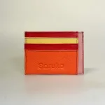 Unika Kortetui i Læder - Flerfarvet med Lomme Rød, H Rød/Pastel, farver, kulørt, little elephant, my wallit, italiensk, spansk, kortetui, kortholder, kortpung, lille, kompakt, credit cards, kreditkort, unisex, farveglad, særlig, speciel, flot, unika, kun en af hver, one of a kind, piger, damer, mænd, lomme, gave, gaveide, billig, lækker, skind, læder, pung, kort, cool, biti, ribe, vadehavet, 81047