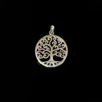 Vedhæng i Sølv - Livets Træ Yggdrasil med Snirklet Krone M, Vikingevedhæng i sølv - Livets træ Yggdrasil med snirklet krone - flad, Vikingevedhæng i sølv - Livets træ Yggdrasil med snirklet krone - flad, livstræ, livstræet, feminint, smukt, enkelt, stilligt, originalt, ægte, sterling sølv, sølv, sølvsmykke, vikingesmykker, vikinger, vikingesmykke, vikingevedhæng, vikingetid, nordiske guder, nordisk tro, mytologi, aser, asatro, asettro, museumssmykker, museums, smykker, fund, kopismykke, kopismykker, biti, ribe, ansgar, dagmar, vadehavet, ældste, middelalder
