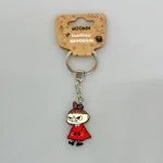 Nøglering - Lille My, little, my, moomin, lmy123E, nøglering, rød, sur, arrig, hidsig, metalnøglering, emalje, emaljeret, kvalitet, lækker, taskepynt, gave, gaveide, konfirmation, konfirmand, mumiting, mumidalen, moomin, biti, ribe