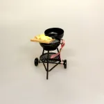 Miniature Bræt med Rå Kylling og Kniv, øko, økologisk, kok, madlavning, dukkehusmad, minimad, dukkemad, 1:12, rå, tilberedning, køkken, uddannet, michelin, slagter, biti, ribe, sætterkasse, dukkehusting, nisseting, nissedør nissemad, dukkehus, 7186c, webergril, kuglegrill, grill, grillmester,