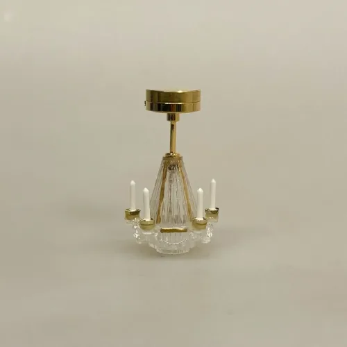 Miniature Krystal Lysekrone Lille, krystallyskrone, krystal, loftslampe, plafond, pendel, miniature, tre, arme, lysekrone, smart, batteri, ledningsfri, standerlampe, gulvlampe, retro, symbolsk, gave, lampe i gave, gavekort, lampekøb, miniature, 1:12, dukkehus, tilbehør, ting til, dukkehuset, lamper, belysning, batteri, nisser, nissehus, nissebo, nissedør, hygge, julekrybbe, julelandskab, mini, lamper, biti, ribe