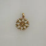 Bronze Vedhæng Drømme Åben, succes, dream come true, drømmefanger, amulet, heksetegn, gylden, bronze, smykke, vedhæng, pendant, vikinger, vikingesmykke, heksetegn, ægte, original, fund, runeristning, rejse, rejseamulet, lykkebringende, finde vej, gamle, guder, nordisk, mytologi, tro, aser, asatro, guder, vikingefund, museumssmykker, biti, ribe, dansk, 05311-11,