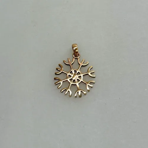Bronze Vedhæng Drømme Åben, succes, dream come true, drømmefanger, amulet, heksetegn, gylden, bronze, smykke, vedhæng, pendant, vikinger, vikingesmykke, heksetegn, ægte, original, fund, runeristning, rejse, rejseamulet, lykkebringende, finde vej, gamle, guder, nordisk, mytologi, tro, aser, asatro, guder, vikingefund, museumssmykker, biti, ribe, dansk, 05311-11,