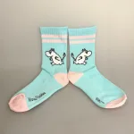 Strømper Sport - Mumi Running, løbe, jogging, turkis, pastelfarver, miami, california, beach, pastel, farver, soft, retro, 80'erne, vibes, strand, snorkfrøkenen, lucky, socks, retro, farver, sjove, herlige, humoristiske, gave, gaveide, camping, outdoor, life, hike, sportssokker, sportsstrømper, ankelsokker, bomuld, bomuldssokker, feminint, tøset, cute, love, rosa, pink, babypink, lyssrød, rosa, kærlighed, pigesokker, pige, dame, girly, mumitroldene, moomin, mumidalen, strømper, sokker, sommersokker, dame, damesokker, pigestrømper, sneakers, sneaker strømper, tegneserie, cartoon, sjove, søde, glade, kvalitet, god, lækker, holdbare, sokker, strømper, bomuld, bomuldsstrømper, bomuldssokker, sjove, motiv, kulørte, farverige, humoristiske, mumisokker, mumistrømper,, økologisk, holdbare, gave, gaveide, fan, stærk, sej, forbillede, konfirmationsgave, konfirmand, gaveide, gave, biti, ribe, nordic boddies,