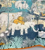 Bandana Tørklæde Uld og Silke - Fantastisk Fauna - Billede 10