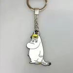 Nøglering - Grumpy Snorkfrøken, sur, gnaven, rasende, mopset, pige, kæreste, snorm123, moomin, gave, gaveide, samler, nøgleringe, Nøglering