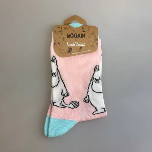 Strømper Mumi - Grumpy Rosa Turkis, lyserød, mint, pastelfarve, california, surf, maiami, barbie, dame, pige, strømper, sokker, mopset, arrig, gnaven, hidsig, mumitroldene, moomin, mumidalen, strømper, sokker, sommersokker, footies, pige, dame, damesokker, pigestrømper, sneakers, sneaker strømper, tegneserie, cartoon, sjove, søde, glade, kvalitet, god, lækker, holdbare, sokker, strømper, bomuld, bomuldsstrømper, bomuldssokker, sjove, motiv, kulørte, farverige, humoristiske, mumisokker, mumistrømper,, økologisk, holdbare, gave, gaveide, fan, stærk, sej, forbillede, konfirmationsgave, konfirmand, gaveide, gave, biti, ribe, nordic boddies,