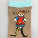 Strømper Pippi Langstrømpe - Camel, lysebrun, PIPPI17P, guldpenge, damestrømper, dame, pige, drenge, festlige, pippi, ting, assesoires, accessoires, sokker, strømper, bomuld, bomuldsstrømper, bomuldssokker, sjove, motiv, kulørte, farverige, humoristiske, pippisokker, pippistrømper, økologisk, holdbare, gave, gaveide, pippi fan, sstærk, sej, forbillede, konfirmationsgave, konfirmand, gaveide, gave, biti, ribe, astrid lindgren, pippiting, nordic boddies