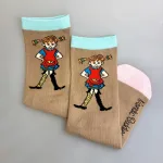 Strømper Pippi Langstrømpe - Camel, lysebrun, PIPPI17P, guldpenge, damestrømper, dame, pige, drenge, festlige, pippi, ting, assesoires, accessoires, sokker, strømper, bomuld, bomuldsstrømper, bomuldssokker, sjove, motiv, kulørte, farverige, humoristiske, pippisokker, pippistrømper, økologisk, holdbare, gave, gaveide, pippi fan, sstærk, sej, forbillede, konfirmationsgave, konfirmand, gaveide, gave, biti, ribe, astrid lindgren, pippiting, nordic boddies