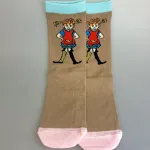 Strømper Pippi Langstrømpe - Camel, lysebrun, PIPPI17P, guldpenge, damestrømper, dame, pige, drenge, festlige, pippi, ting, assesoires, accessoires, sokker, strømper, bomuld, bomuldsstrømper, bomuldssokker, sjove, motiv, kulørte, farverige, humoristiske, pippisokker, pippistrømper, økologisk, holdbare, gave, gaveide, pippi fan, sstærk, sej, forbillede, konfirmationsgave, konfirmand, gaveide, gave, biti, ribe, astrid lindgren, pippiting, nordic boddies