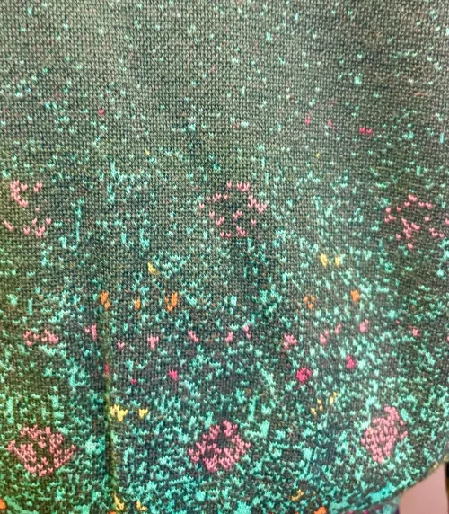 Ivko Pullover - Azulejo Fade Petrol, 262731, tricot, fintstrikket, højhalset, rullekrave, turtleneck, rummelig, klædelig, smart, særlig, kradser ikke, bæredygtig, holdbar, naturmaterialer, åndbar, temperaturregulerende, ikke for varm, lun, strik, striktrøje, damestrik, strikbluse, strikket, sweater, vinter, efterår, helårs, forår, dametrøje, gave, gaveide, kvaltet, lækker, flot, julegave, efterårsstrik, biti, ribe