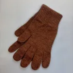 Strikkede Fingervanter Possum Rust, rimo rødbrun, rustbrun, mix, meleret, fingerhandsker, strikhandsker, strikvanter, uldvanter, uldhandsker, luksus, cashmere, cashmir, angora, ekstra, bløde, lune, lækre, varme, damer, piger, flotte, luksus, kvalitet, new zealand, biti, ribe, vinter, tilbhør, out door, vadehavet, nationalpark, sort sol, herre, dame, herrevanter, damehandsker