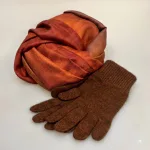 Strikkede Fingervanter Possum Rust, rimo rødbrun, rustbrun, mix, meleret, fingerhandsker, strikhandsker, strikvanter, uldvanter, uldhandsker, luksus, cashmere, cashmir, angora, ekstra, bløde, lune, lækre, varme, damer, piger, flotte, luksus, kvalitet, new zealand, biti, ribe, vinter, tilbhør, out door, vadehavet, nationalpark, sort sol, herre, dame, herrevanter, damehandsker