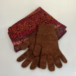 Strikkede Fingervanter Possum Rust, rimo rødbrun, rustbrun, mix, meleret, fingerhandsker, strikhandsker, strikvanter, uldvanter, uldhandsker, luksus, cashmere, cashmir, angora, ekstra, bløde, lune, lækre, varme, damer, piger, flotte, luksus, kvalitet, new zealand, biti, ribe, vinter, tilbhør, out door, vadehavet, nationalpark, sort sol, herre, dame, herrevanter, damehandsker