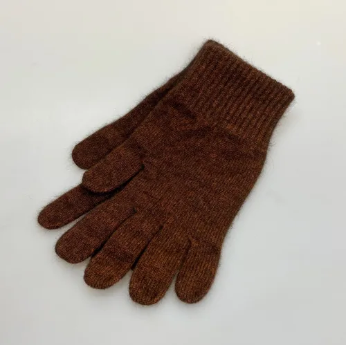 Strikkede Fingervanter Possum Rust, rimo rødbrun, rustbrun, mix, meleret, fingerhandsker, strikhandsker, strikvanter, uldvanter, uldhandsker, luksus, cashmere, cashmir, angora, ekstra, bløde, lune, lækre, varme, damer, piger, flotte, luksus, kvalitet, new zealand, biti, ribe, vinter, tilbhør, out door, vadehavet, nationalpark, sort sol, herre, dame, herrevanter, damehandsker