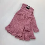 Strikkede Vanter med Åbne Fingre Possum - Mauve, syren, rosa, lilla, lyslilla, gammelrosa, rosenrød, possum, opossum, merino, silke, wild, new zealand, muffedisser, pulsvarmere, korte, indendørs, åbne fingre, mobilhandsker, mobilvanter, lækre, luksus, lyseblå, jeansblå, smarte, kvalitet, bæredygtig, miljø, holdbare, naturlige, biti, ribe, vanter, fingerhandsker, fingerfri,