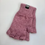 Strikkede Vanter med Åbne Fingre Possum - Mauve, syren, rosa, lilla, lyslilla, gammelrosa, rosenrød, possum, opossum, merino, silke, wild, new zealand, muffedisser, pulsvarmere, korte, indendørs, åbne fingre, mobilhandsker, mobilvanter, lækre, luksus, lyseblå, jeansblå, smarte, kvalitet, bæredygtig, miljø, holdbare, naturlige, biti, ribe, vanter, fingerhandsker, fingerfri,